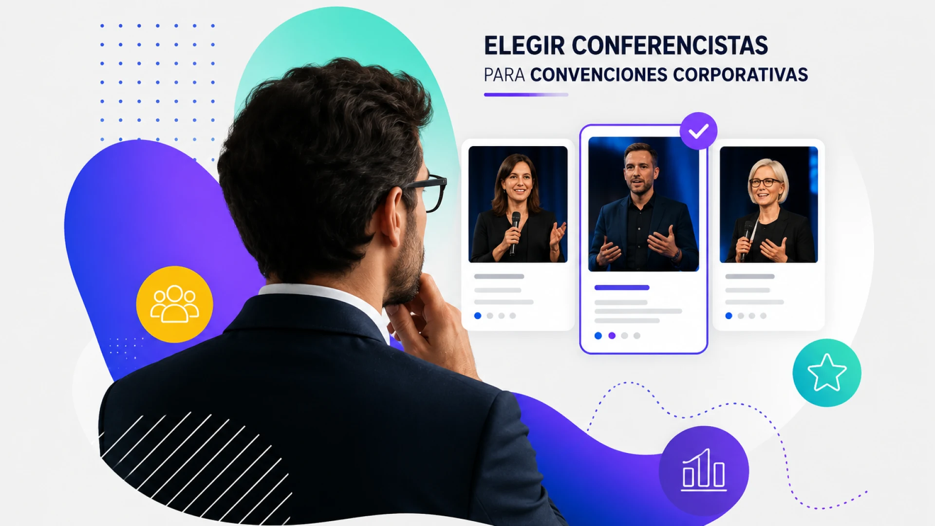 Como elegir conferencistas para convenciones corporativas: las preguntas que un comprador inteligente hace antes de comprometer presupuesto